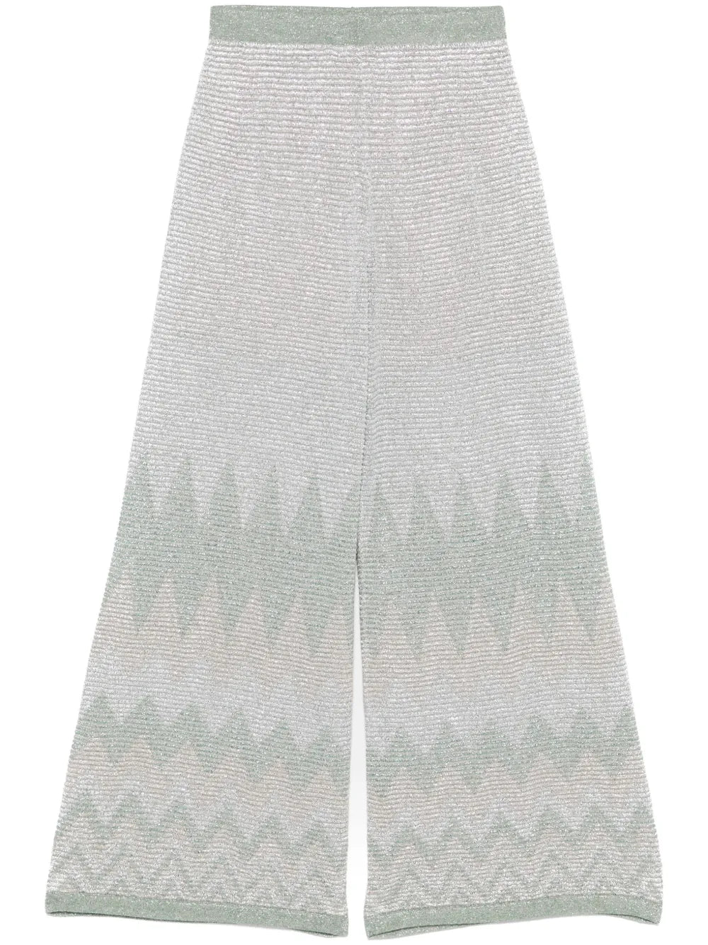 Chevron-Knit Trousers