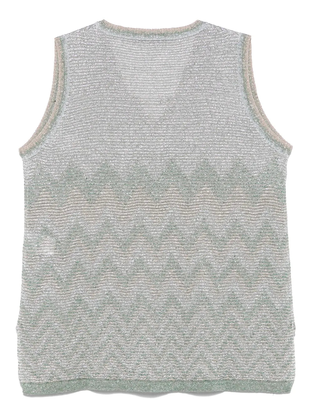 Chevron-Knit Vest