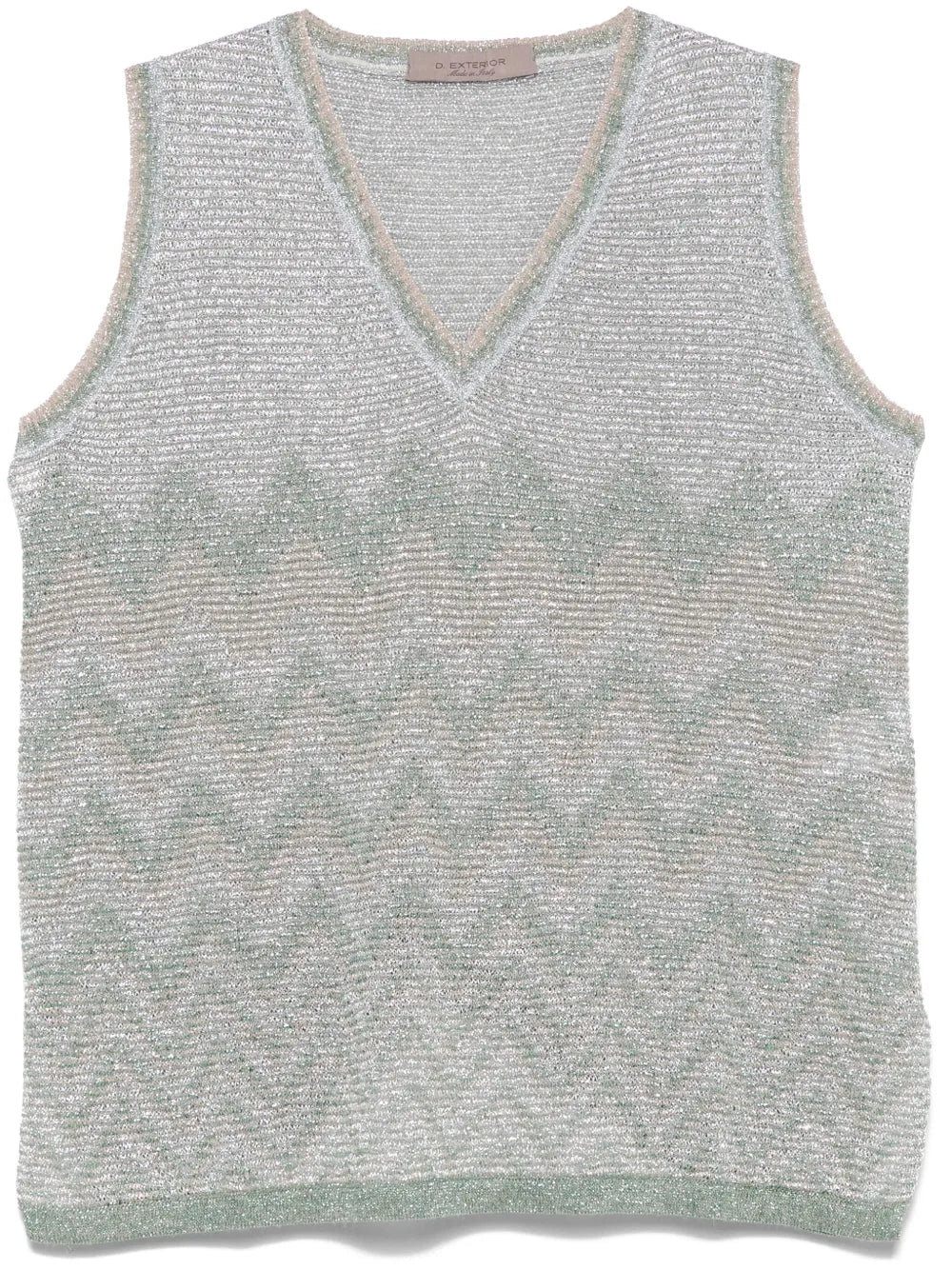Chevron-Knit Vest