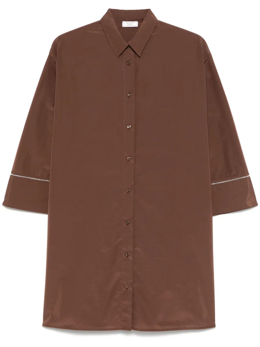 Bead-Detail Shirt
