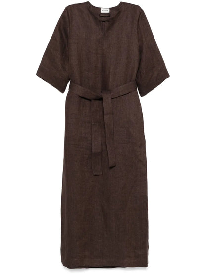 Linen Maxi Dress