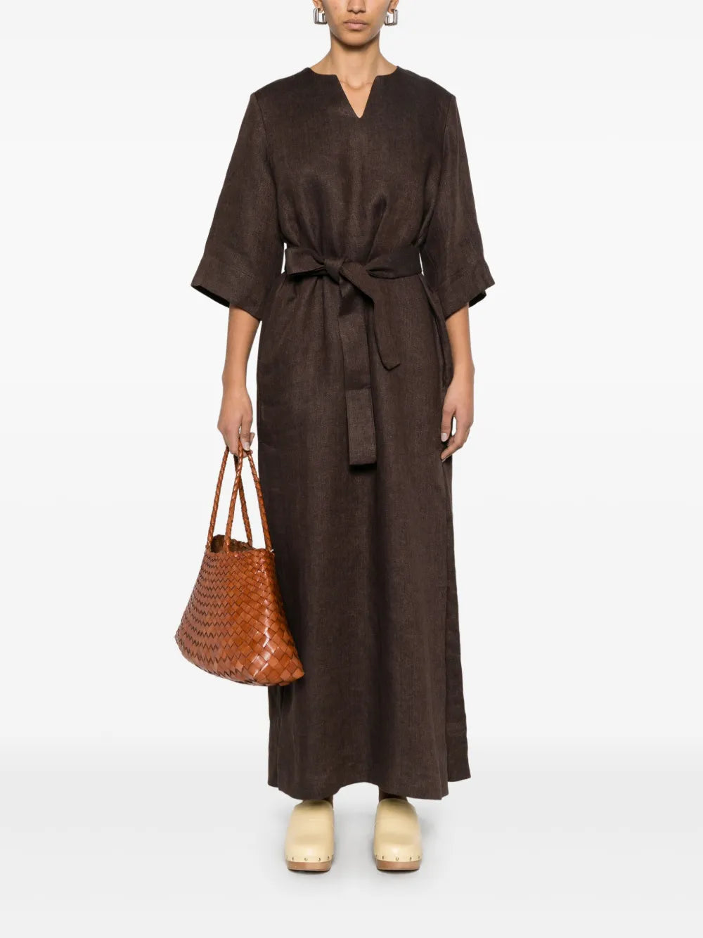 Linen Maxi Dress