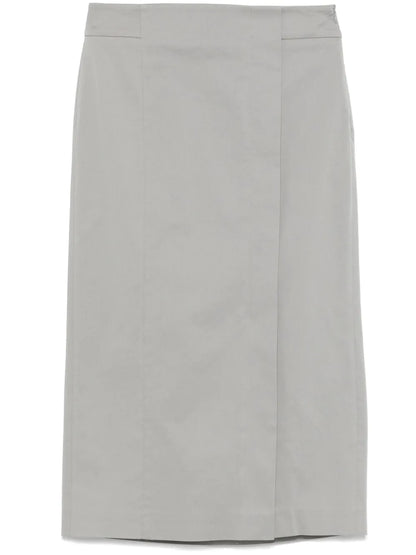 Straight Midi Skirt