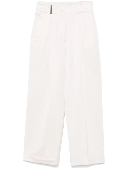 Gabardine Trousers