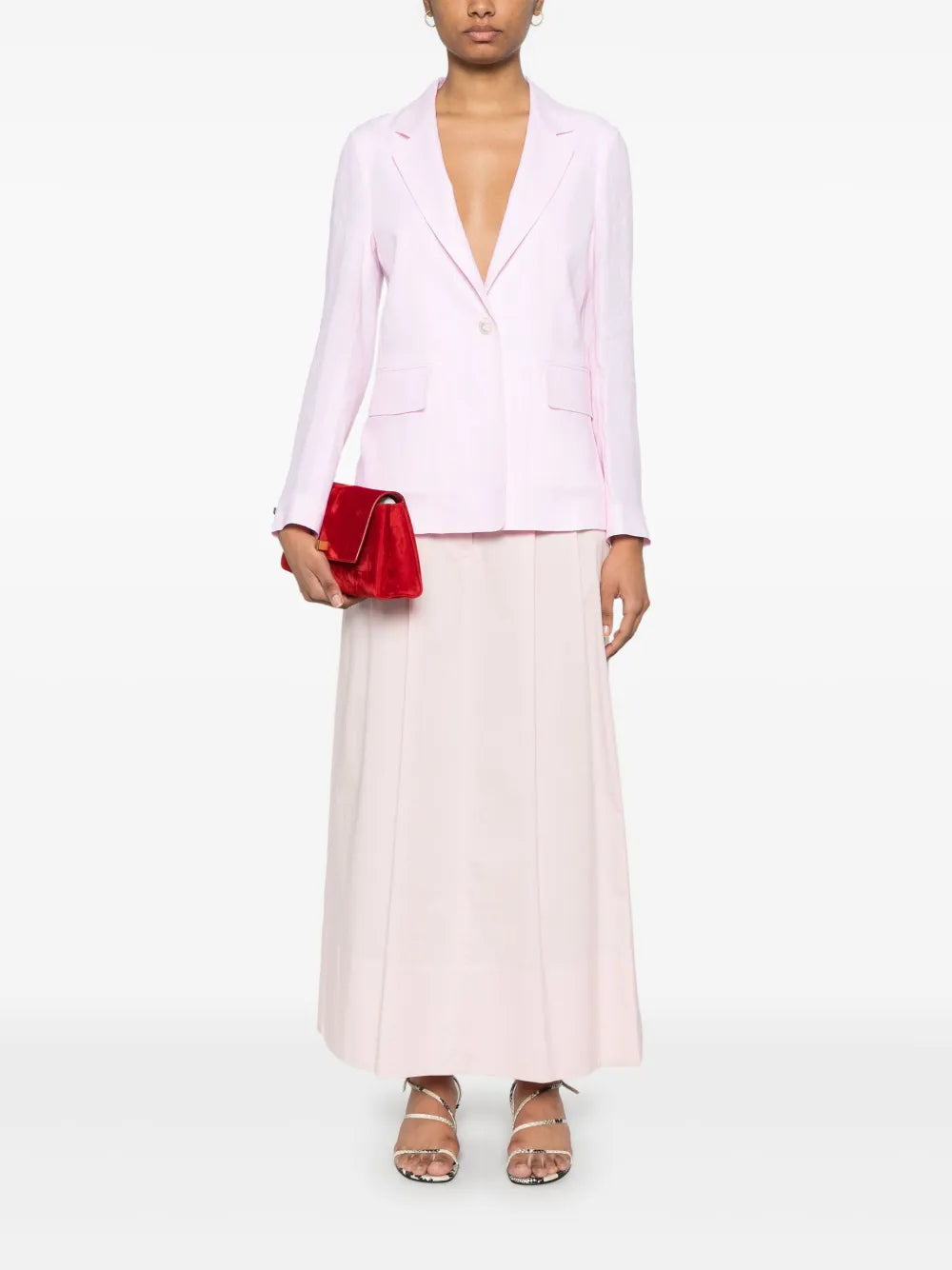Poplin Midi Skirt