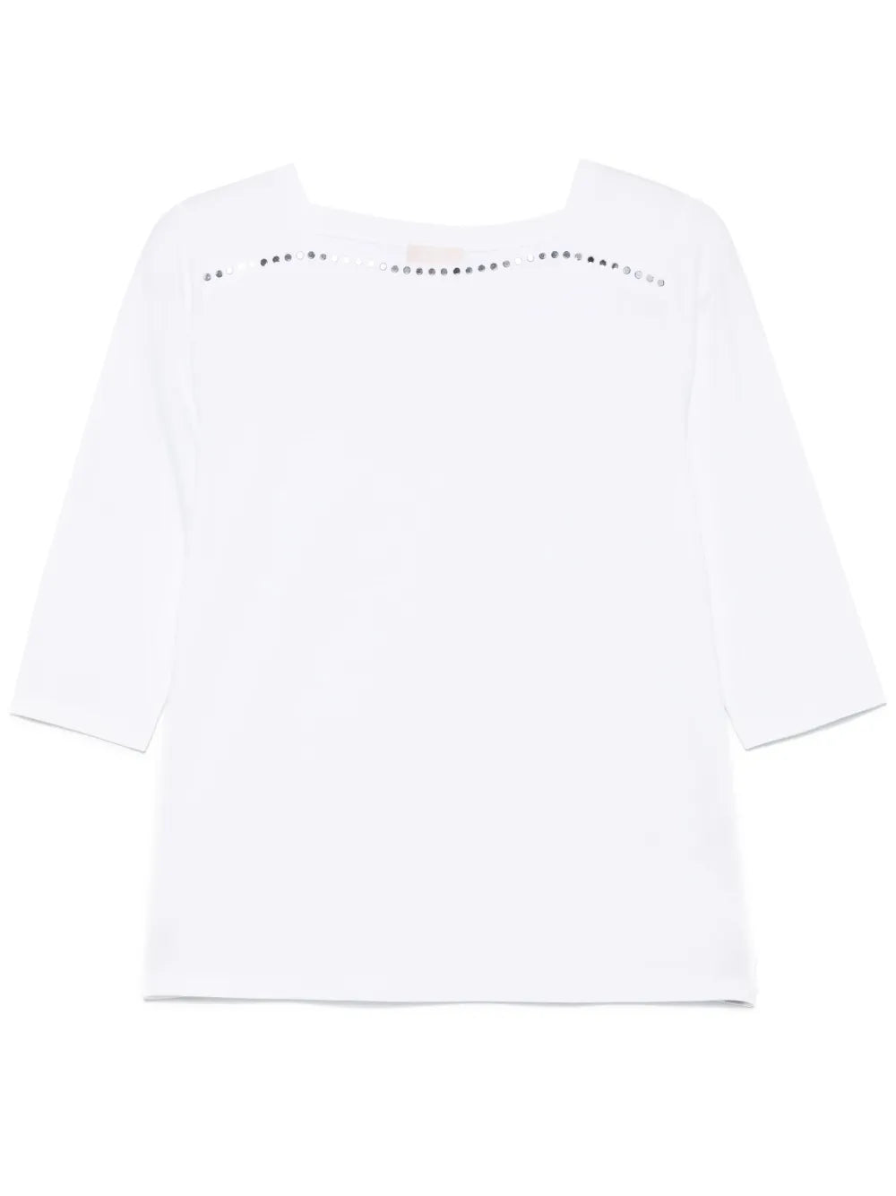 Rhinestone-Embellished T-Shirt