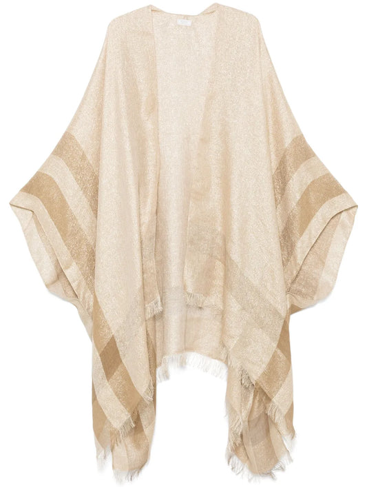 Lurex-Detail Cape