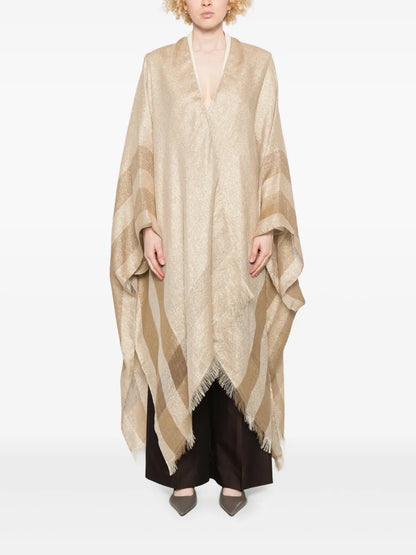 Lurex-Detail Cape