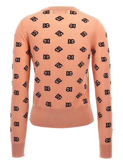 Wool-Silk Logo Jumper