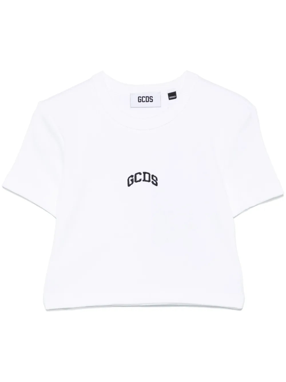 Logo-Embroidered Cropped T-Shirt