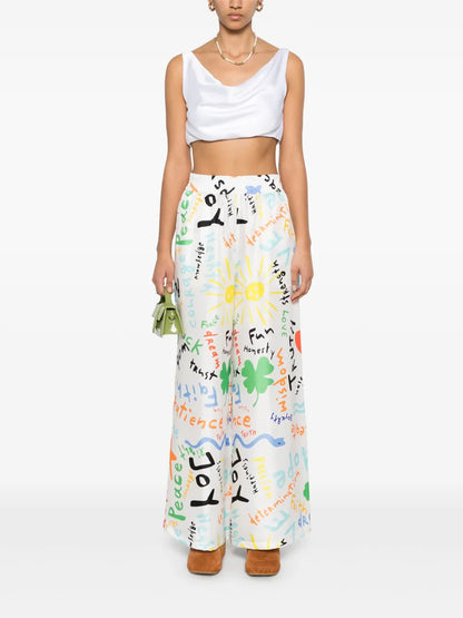Printed Trousers