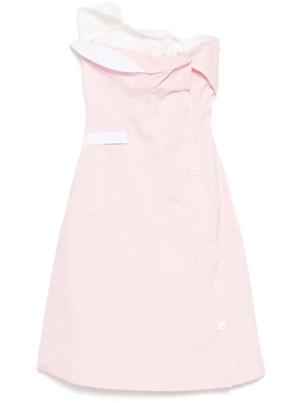 Layered-Detail Mini Dress