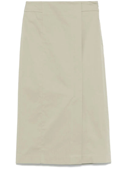 Straight Midi Skirt