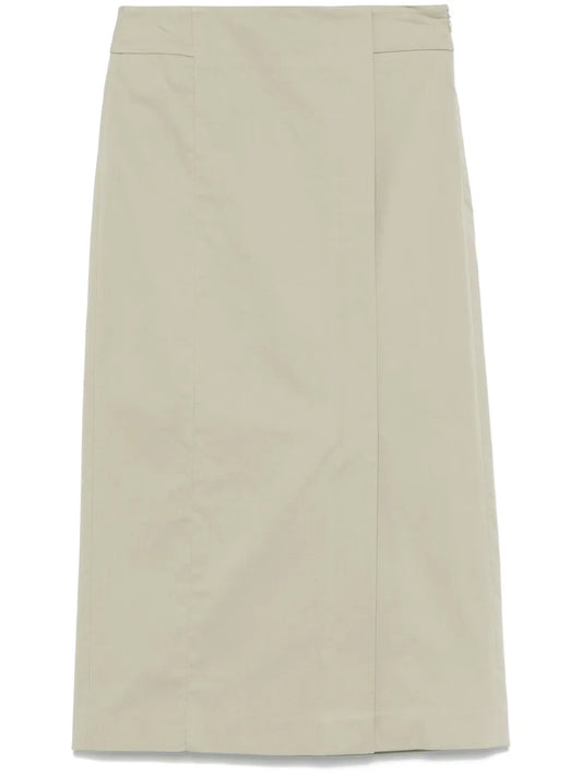 Straight Midi Skirt