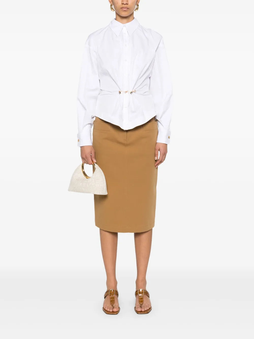 Striped Poplin Shirt