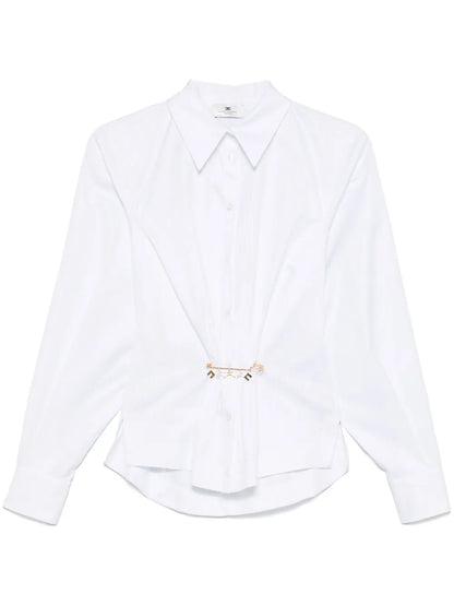Striped Poplin Shirt