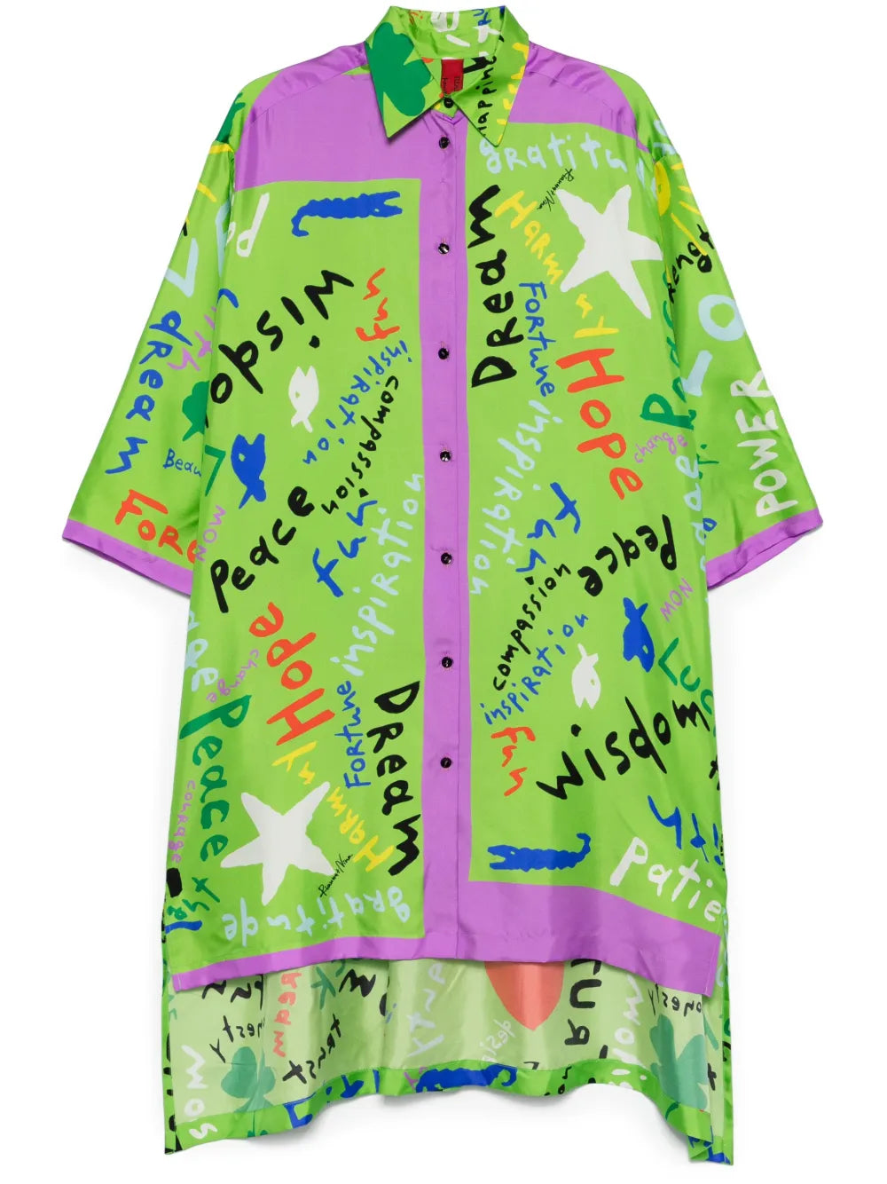 Printed Midi Dress