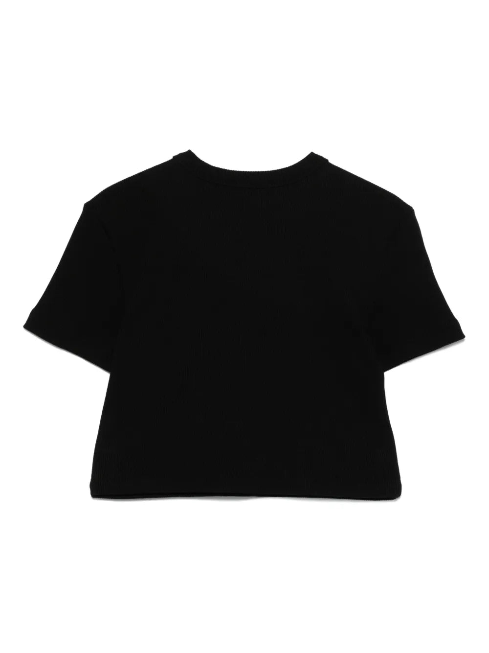 Logo-Embroidered Cropped T-Shirt