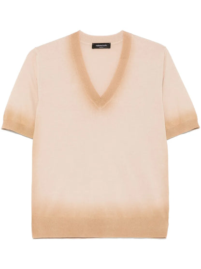Fine-Knit T-Shirt