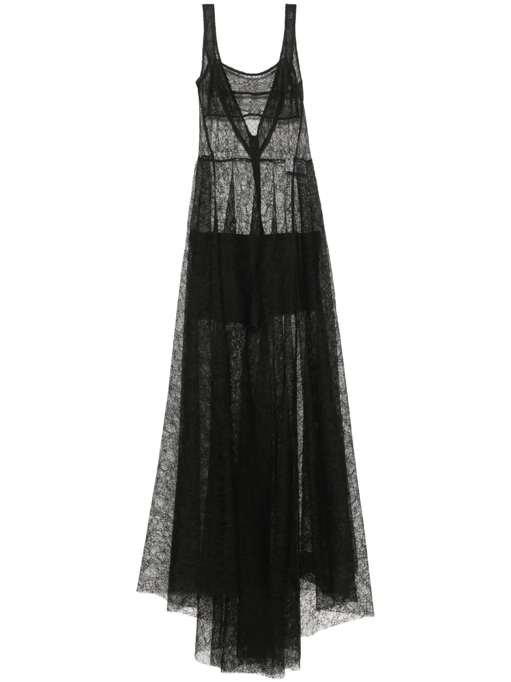 Embroidered Lace Gown