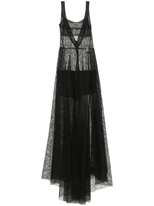 Embroidered Lace Gown