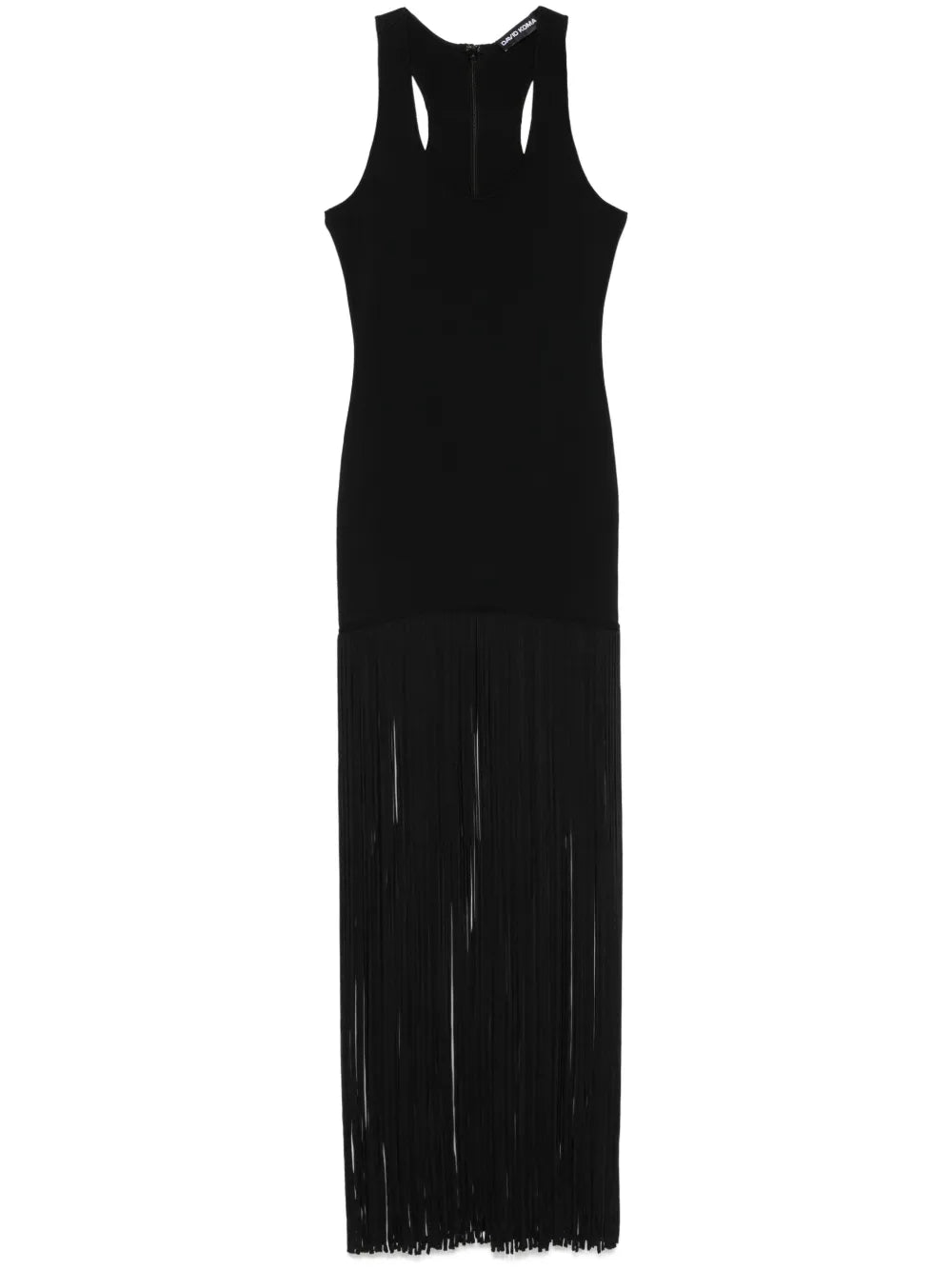 Fringed Midi Dress