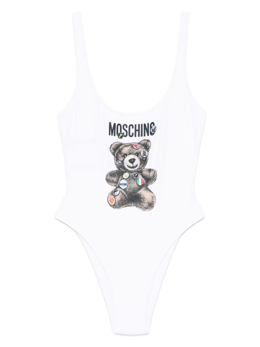 Teddy Bear-Print Swimsuit