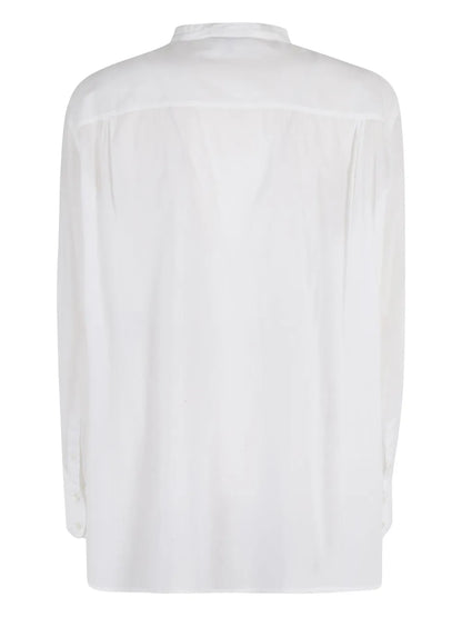 Pleat-Panel Detailing Shirt