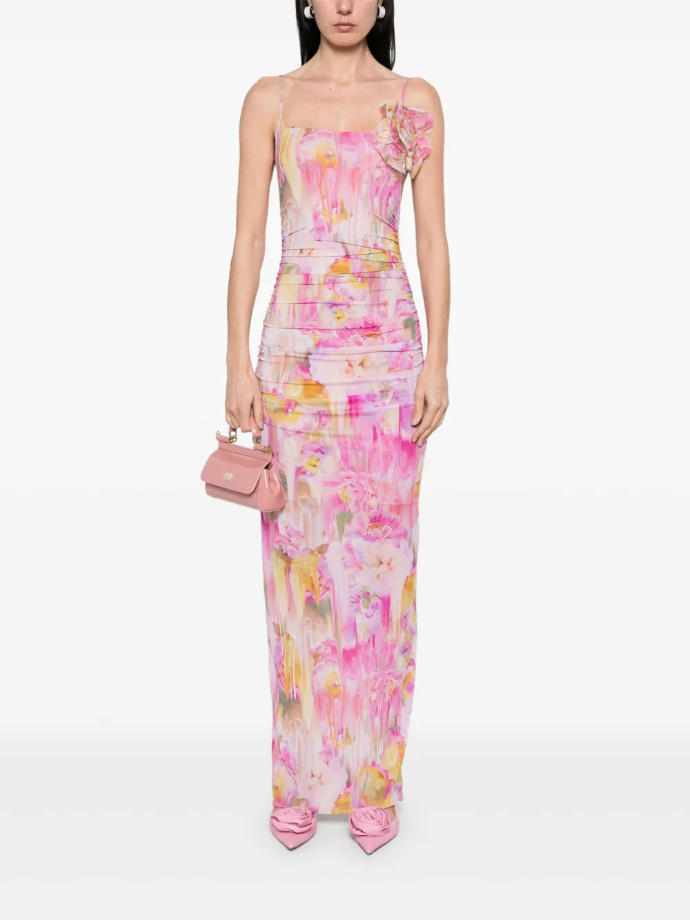 Floral-Print Maxi Dress