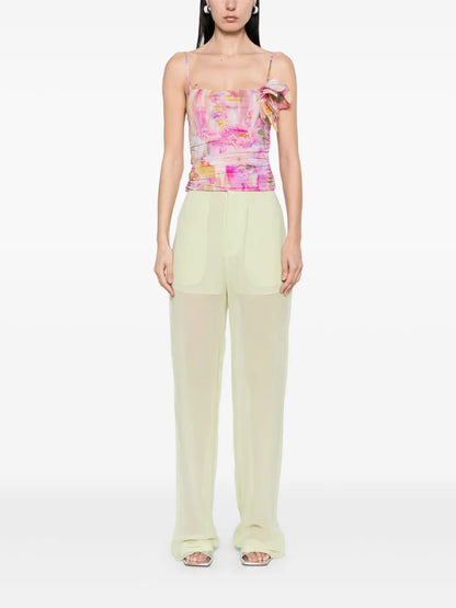 Floral-Print Top
