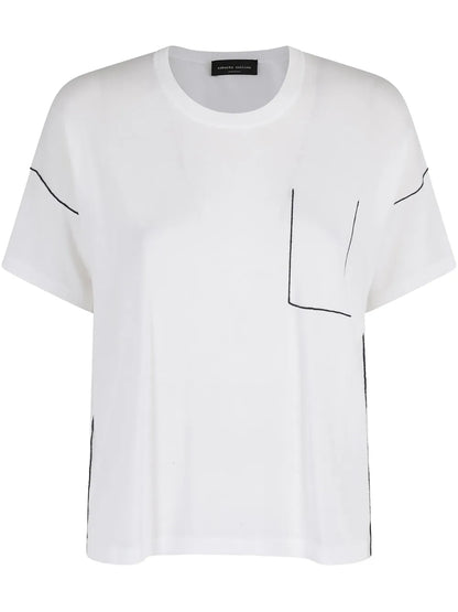 Contrasting Trim T-Shirt