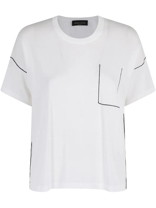 Contrasting Trim T-Shirt