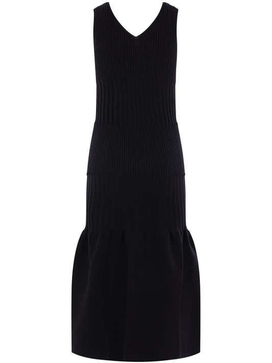 Ribbed-Knit Dress