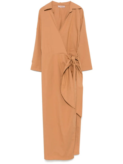 Poplin Midi Dress