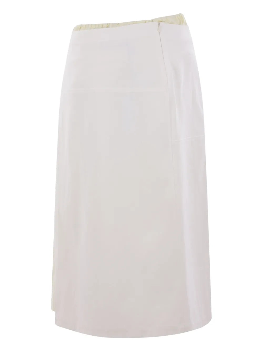 Panelled Pleated Skirt