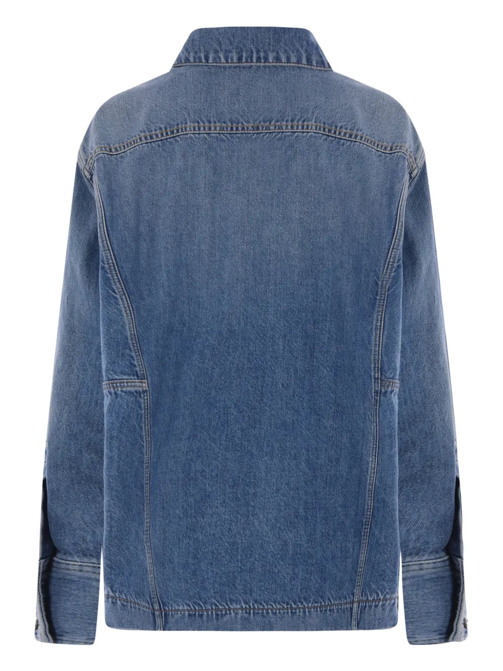 Button-Up Denim Jacket