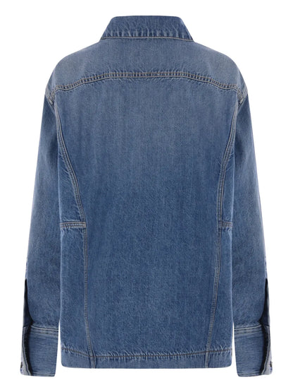 Button-Up Denim Jacket