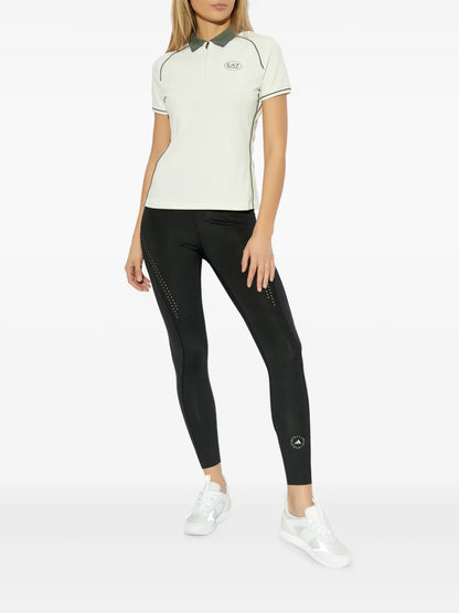 Logo-Print Polo Top
