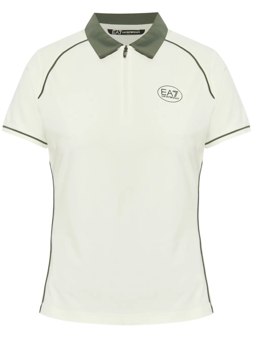 Logo-Print Polo Top