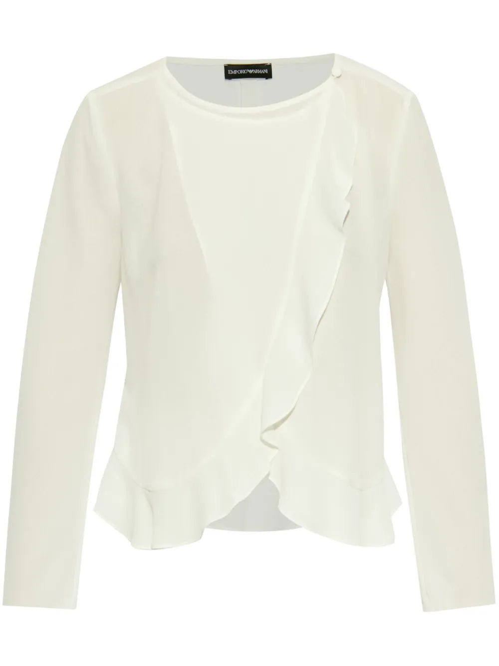 Ruffle-Detailing Blouse