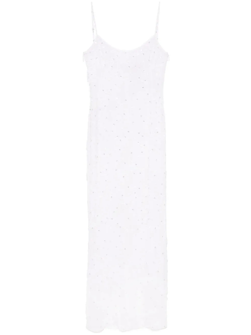 Bead-Tassel Maxi Dress