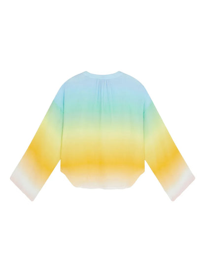 Logo-Appliqué Blouse