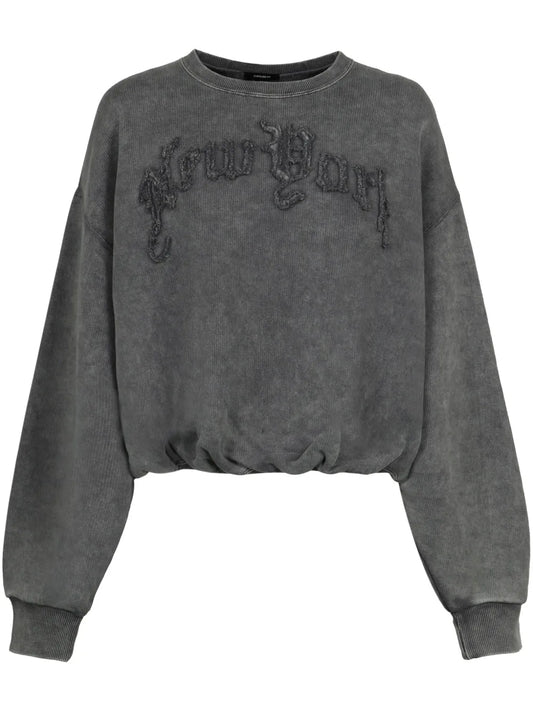 Embroidered Logo Sweater