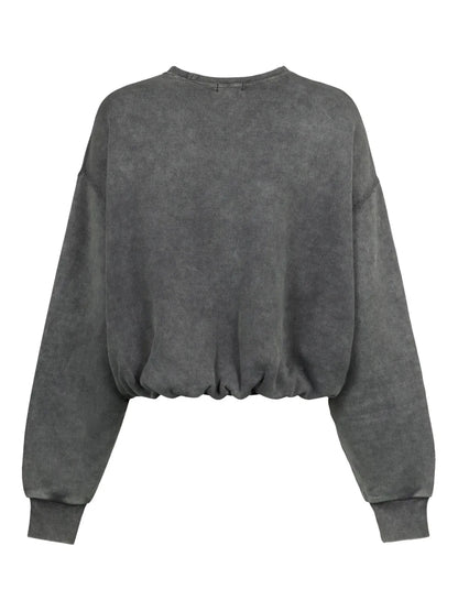 Embroidered Logo Sweater