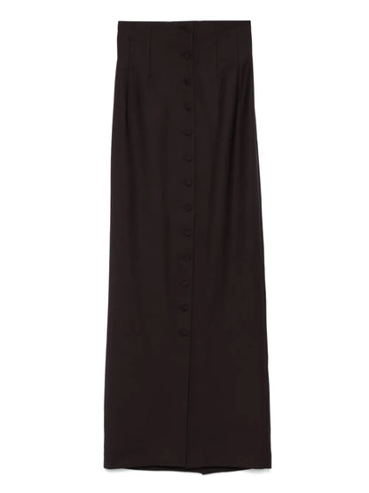 High-Waisted Maxi Skirt