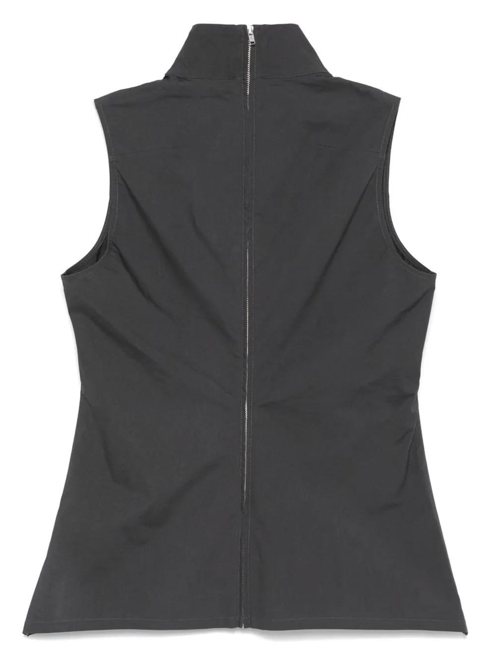 High-Neck Fitted Top