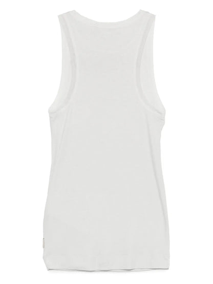 Mesh-Trim Tank Top