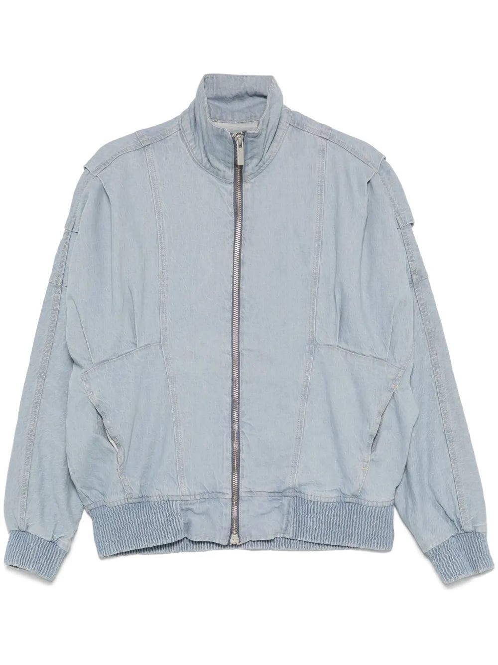 Bat-Sleeve Denim Jacket