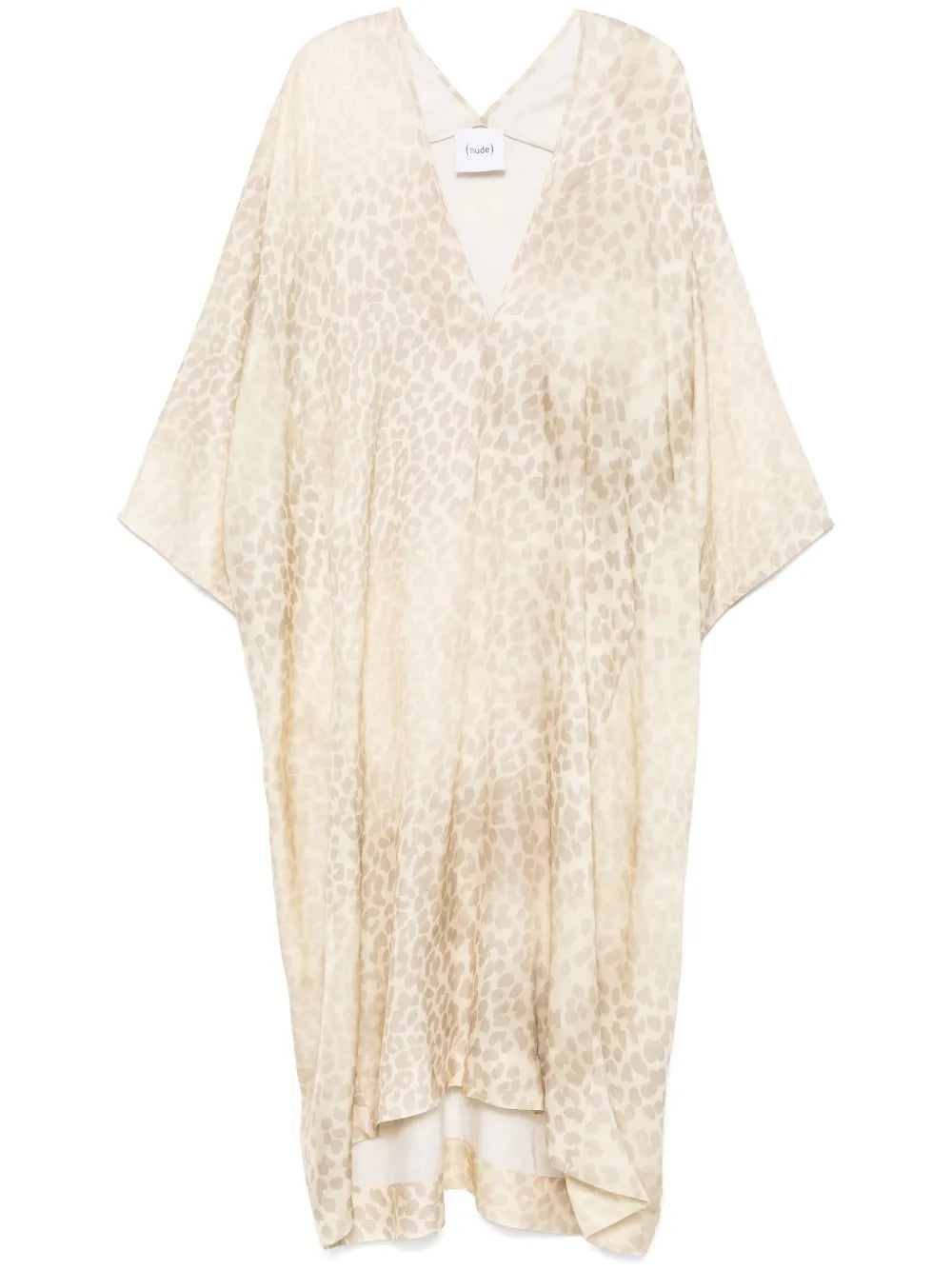 Animal-Print Midi Dress