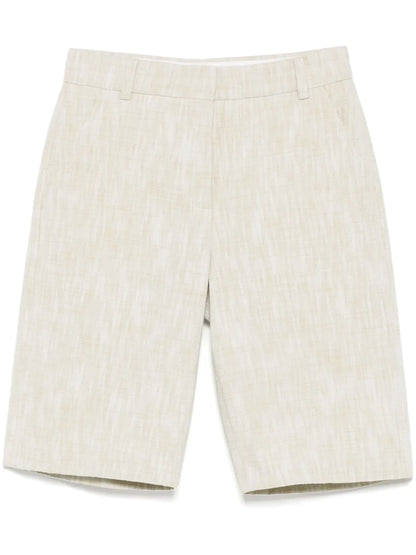 Slim-Fit Bermuda Shorts